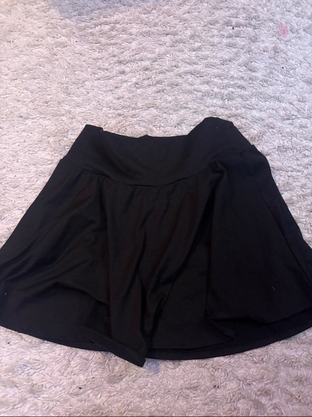 Old Navy Black High-Low Skirt